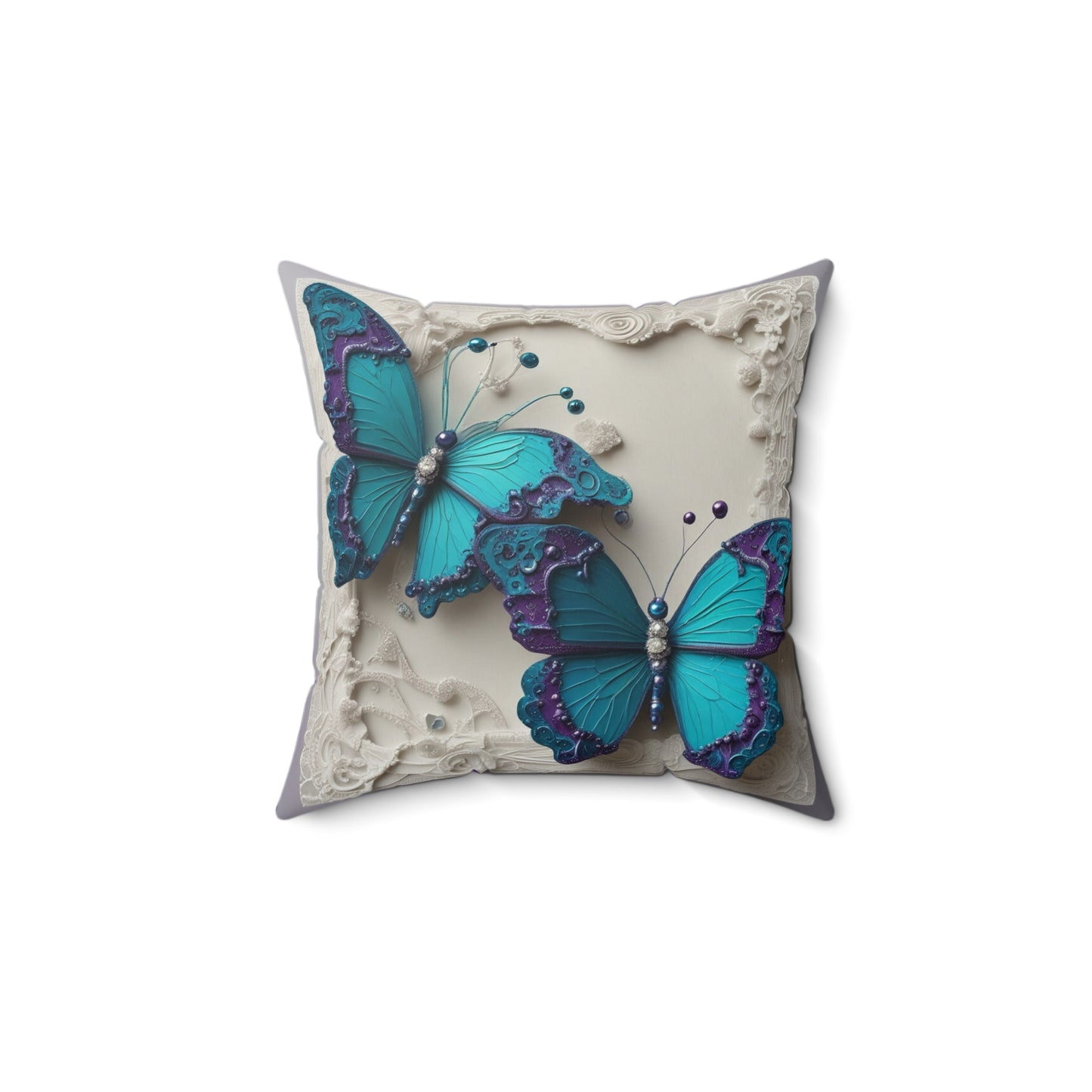 Vibrant Butterfly Decor Pillow | Cozy Home Accent, Gift for Nature Lovers, Living Room Decor, Boho Style